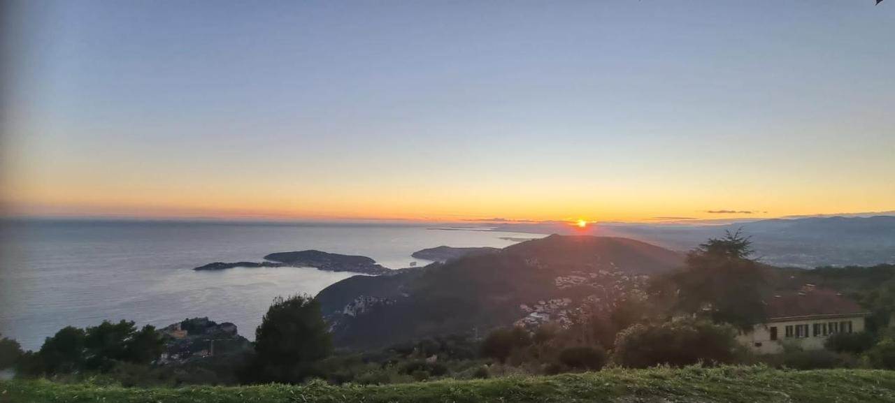 Appartement De Luxe Eze Village Vue Mer Avec Piscine Eksteriør billede